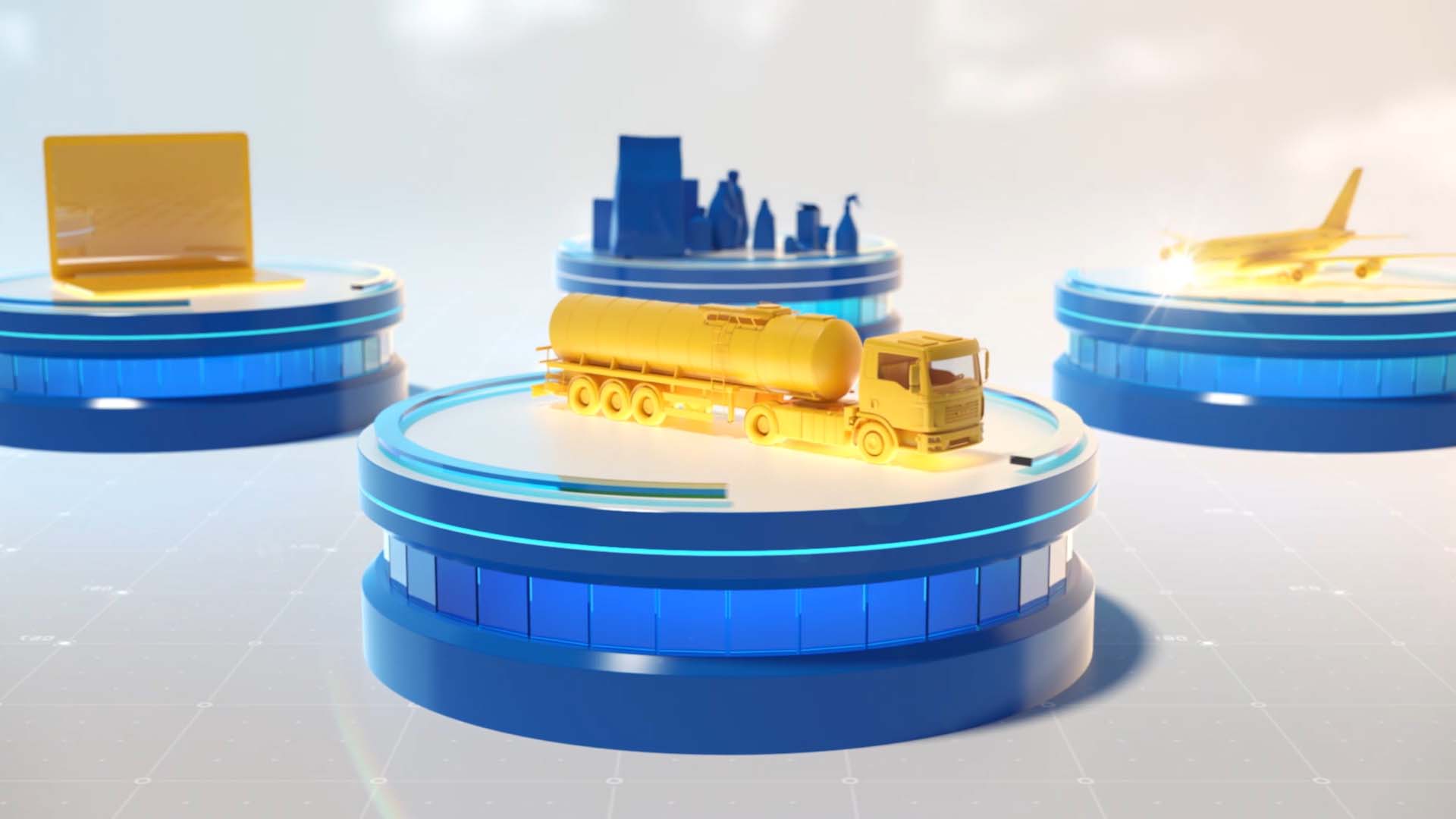 3D animation for brand launch campaign by We Are Alive, a video company based in Dubai and the UK