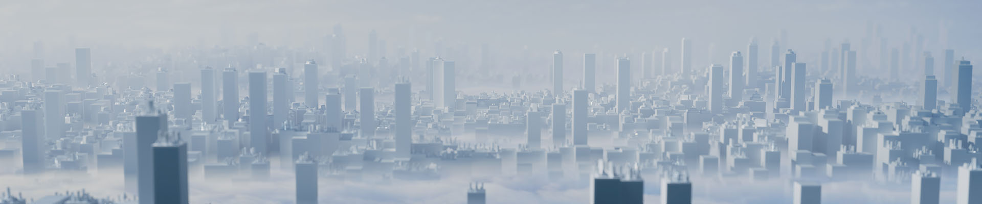 Futuristic skyline animation