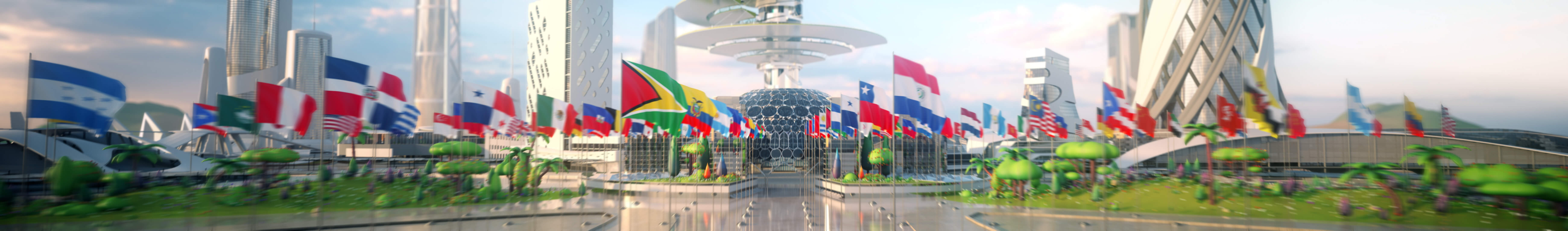 3D animation Expo 2020 Dubai