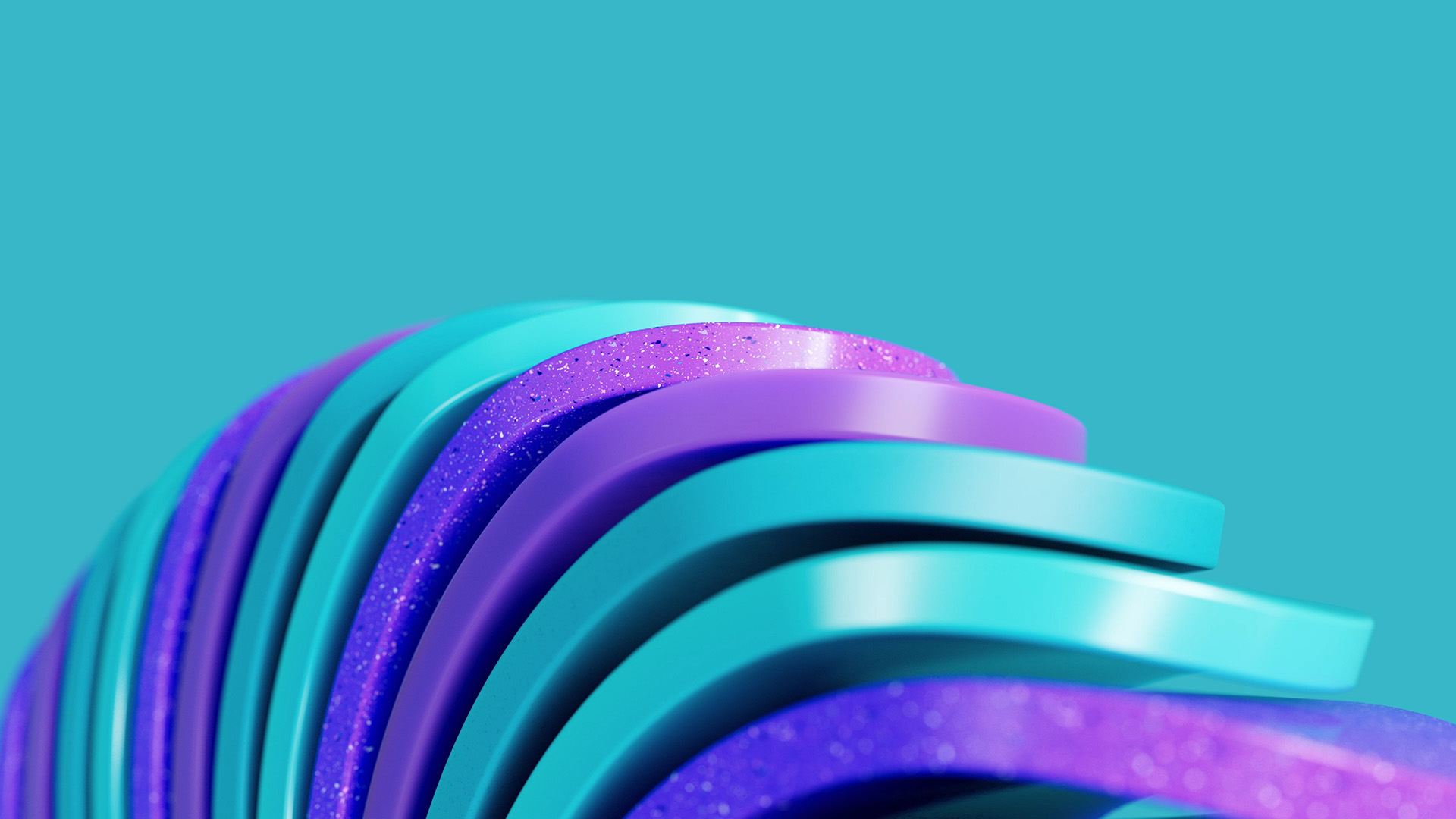 Vibrant shapes and colors for dynamic brand launch animated video