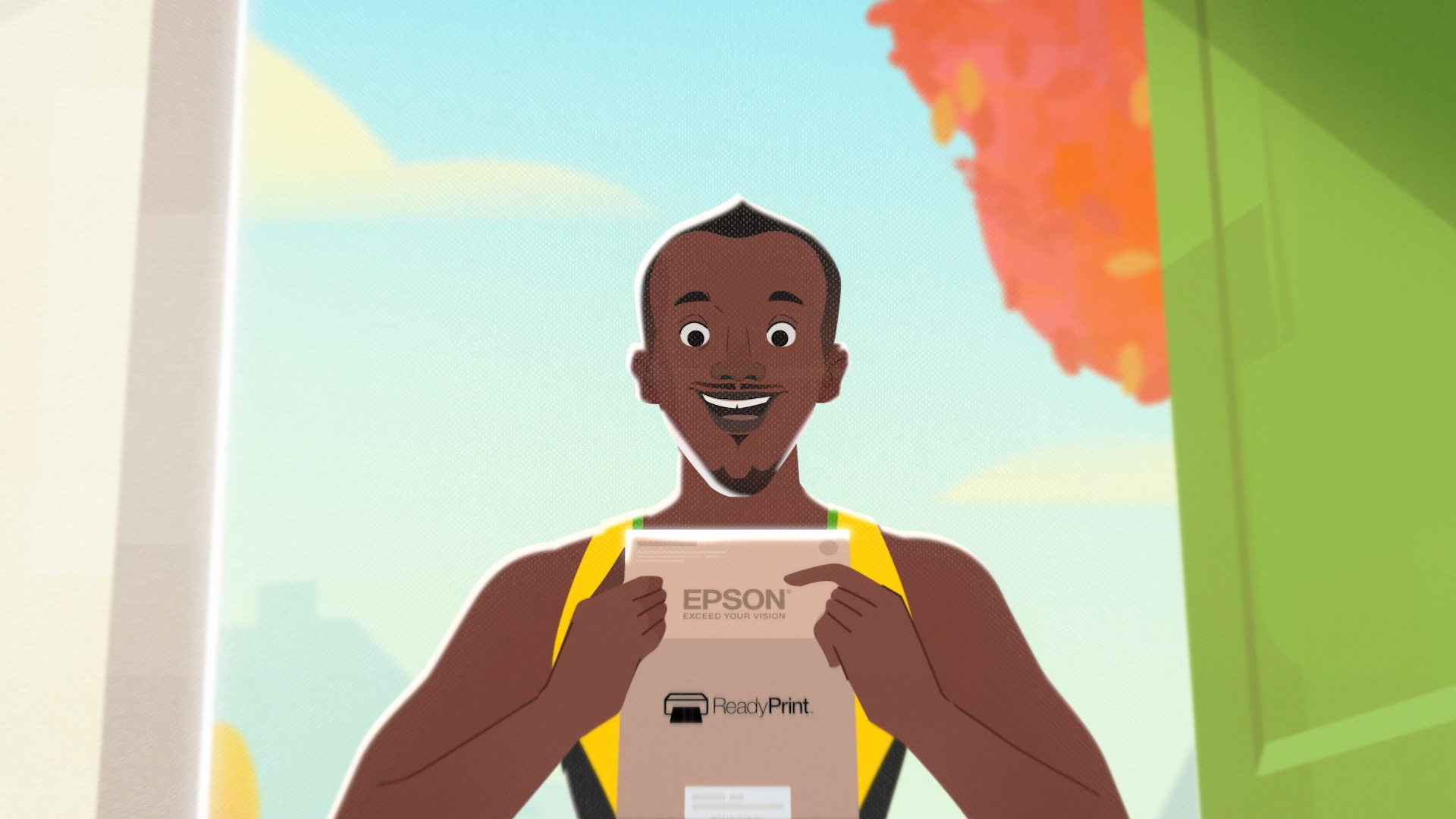 Epson Usain Bolt brand awareness video 