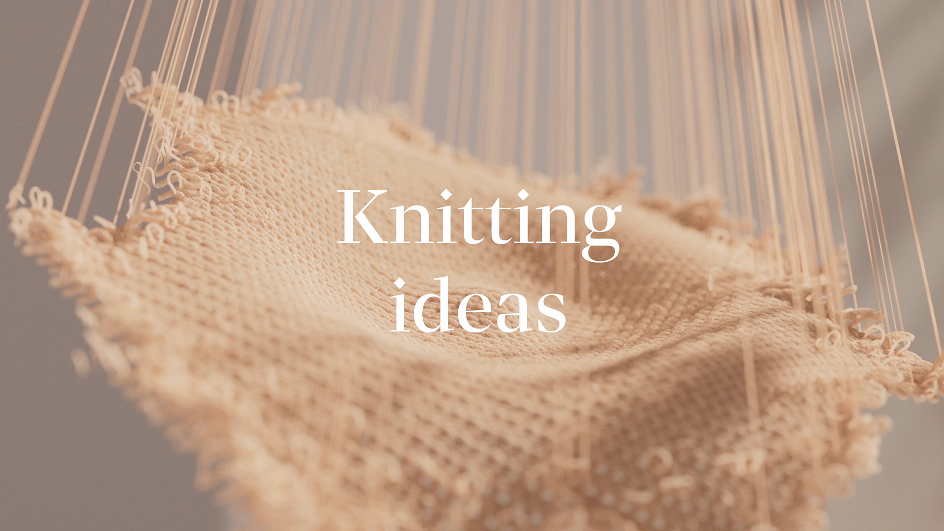 Saudi Arabia knitting detail video launch for Saudi Arabian traditional company  